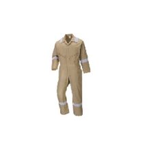 VAULTEX 100% COTTON COVERALL WITH REFLECTIVE CUR