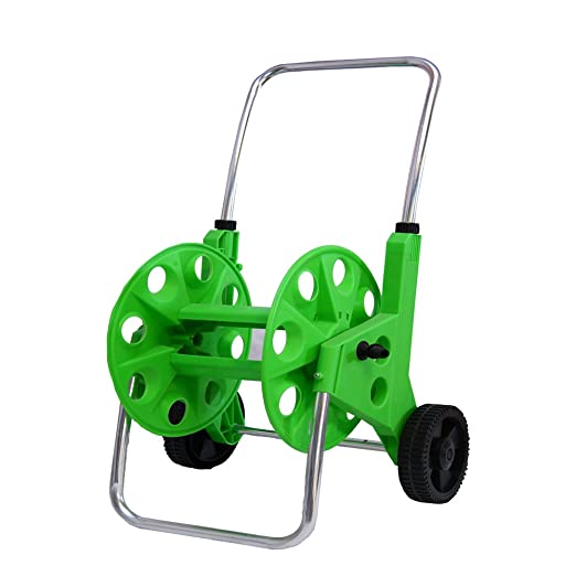 GARDEN HOSE REEL WITHOUT HOSE W/TROLLY (1X5) 45M OF 1/2″ WH802