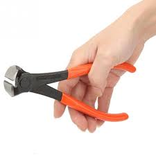 END CUTTING PINCER 6″ W/PLASTIC COATED HANDLE (1X60) 201241