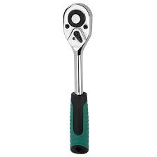 Quick Release Ratchet Spanner with Green Handle-1/2(1X50) 84011