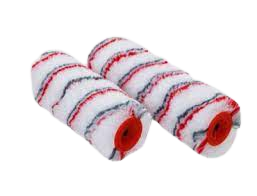 4”X16” RED & GREY STRIPE PAINT ROLLER (1X100) RR4