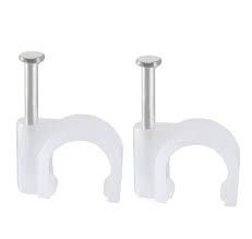 CIRCLE CABLE CLIPS 6MM*100PCS CCC6