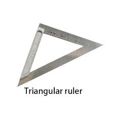 TRIANGLE RULER 8(1X80) 10065