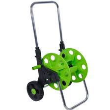 GARDEN HOSE REEL WITHOUT HOSE W/TROLLY (1X5) 45M OF 1/2″ WH802