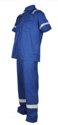 COVERALL-2PCS SET-SHORT SLEEVES-BLUE COLOR-SMALL (1X40) CA-S