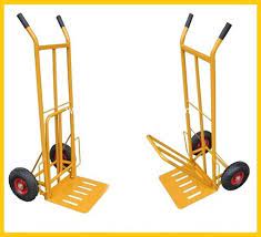 HAND TROLLEY (YELLOW) SOLID WHEEL 200KG LOAD HTS