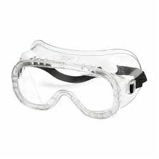 PROTECTIVE SAFETY RUBBER GOGGLES CLEAR LENS ANTI-FOG (1X200) GAF