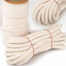 COTTON NATURAL 16 STRAND ROPE 10MMX15M(1X25) 51218