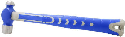 BALLEIN HAMMER 16OZ PVC HANDLE WHITE&BLUE RB2019B-16
