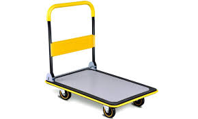 YELLOW HAND TRUCK H/DUTY 300kg OBS15