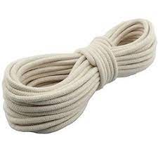 COTTON NATURAL 16 STRAND ROPE 8MMX15M(1X40) 51217