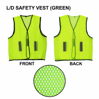 SAFETY VEST (NET) GREEN 40G(XL) HS700-G