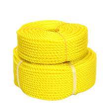 Nylon Rope, 6MM x 50 Mtrs, Yellow