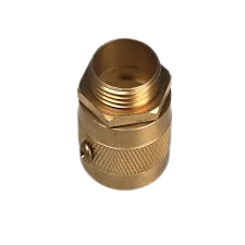25MM GI ADAPTER WITH LOCK NUT