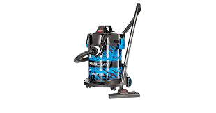 Bissell Powerclean Drum Vacuum Cleaner, 2027E, 2000W, 220-240V, 21 Ltrs, Black and Blue