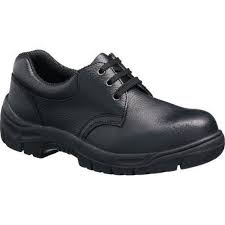 VAULTEX Miller Low Ankle Steel Toe Safety Shoes, SOH-SS1010, Leather, Size42, Black