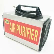 Ozone Generator Air Purifier QW-1 Silver/Black/Red